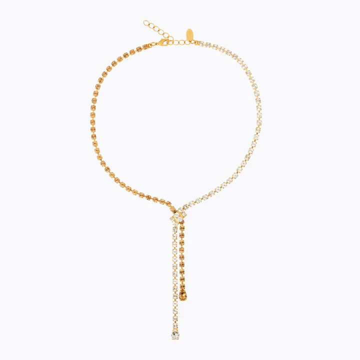 Yvette Necklace / Topaz Combo