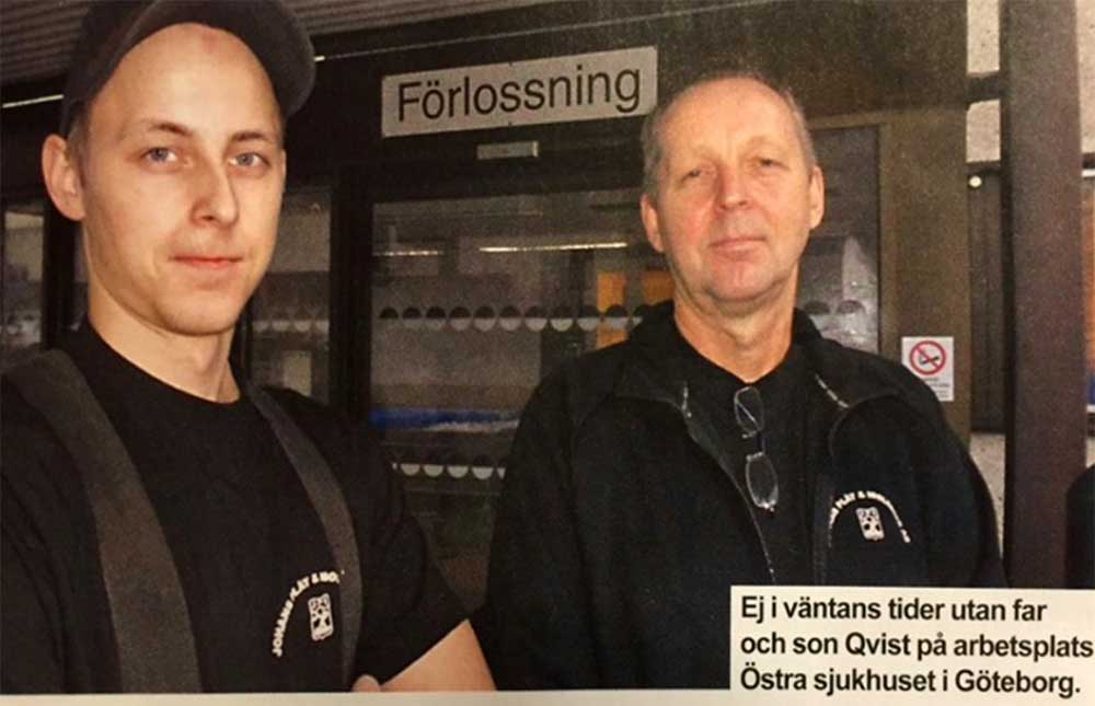 Monterar rör