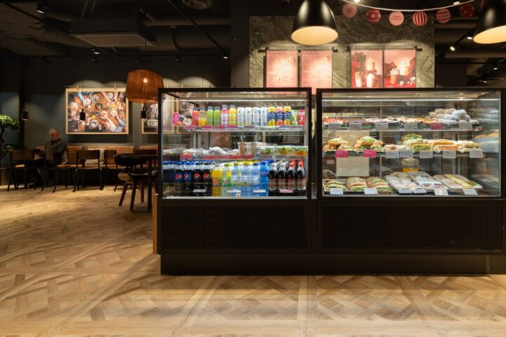 Perfecta Storkök Kylmonter från Haglund Industri hos Espresso House