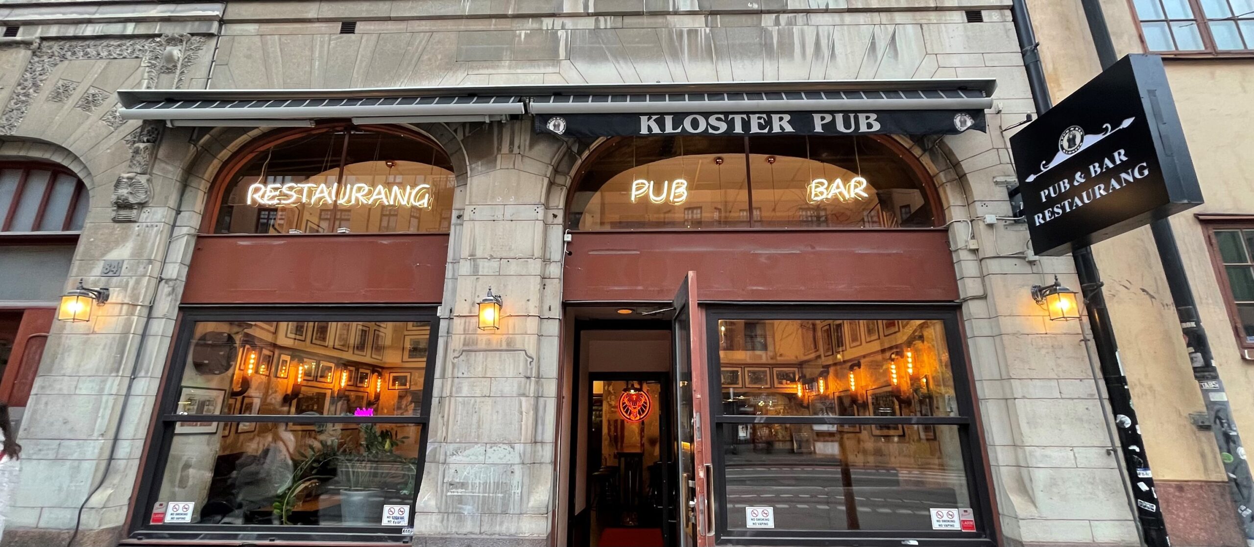 Kloster Pub fasad Perfecta Storkök