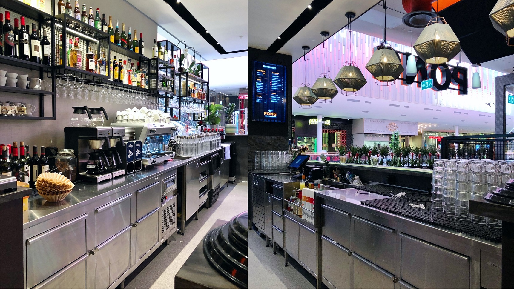 Pong bar Perfecta Storkök