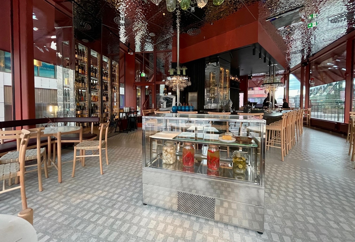 Perfecta Storkök Kylmonter bar och vinkyl från Haglund Industri hos Röda Huset