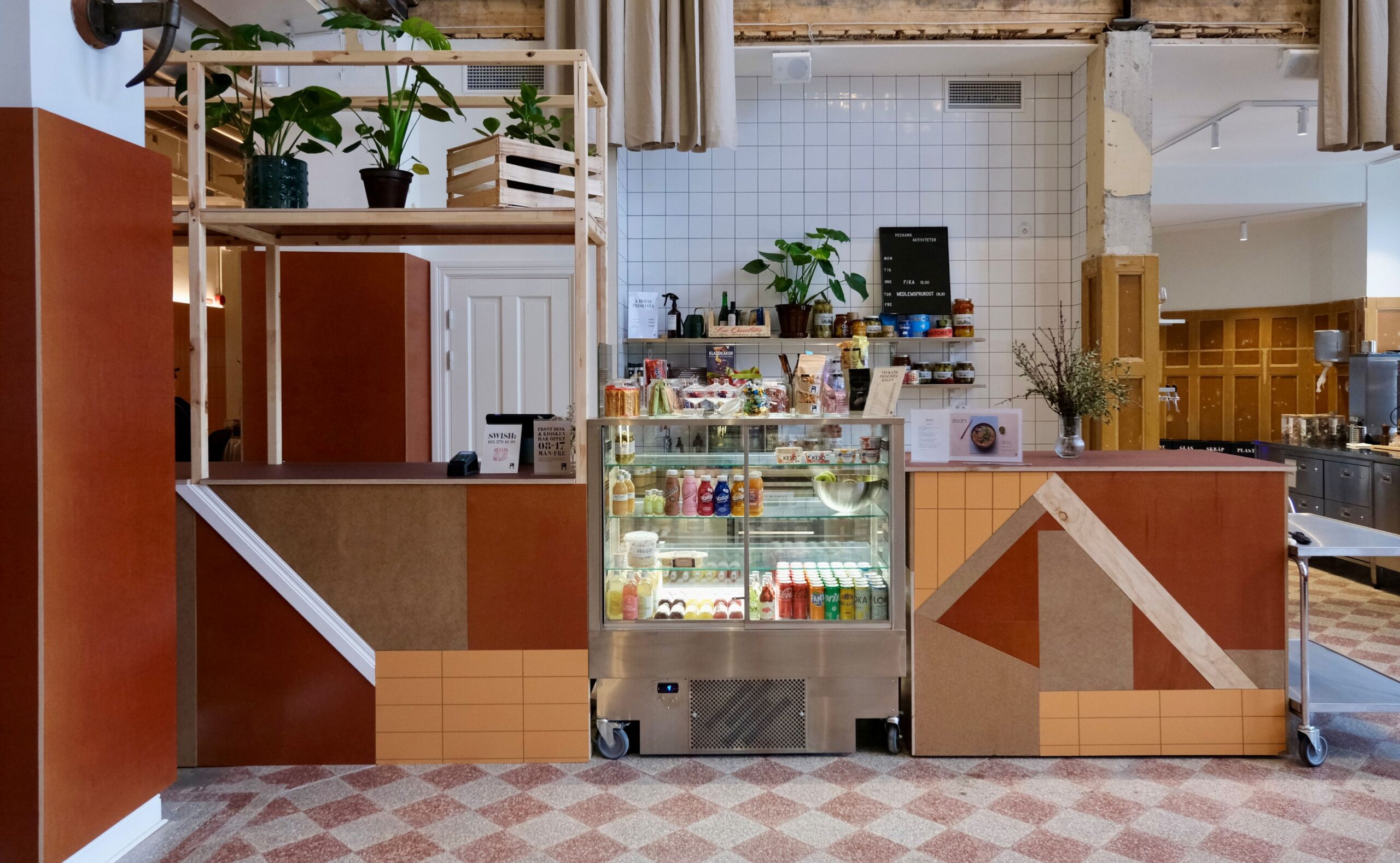 A House Borshuset med konditiorimonter från Haglund Industri