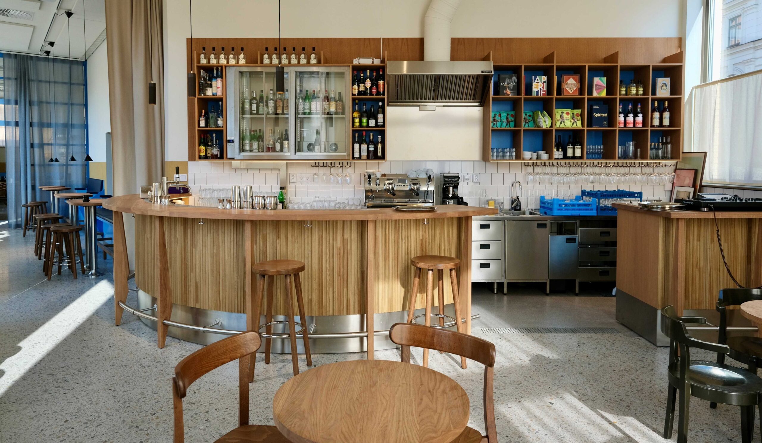 Baren på restaurang Ponti