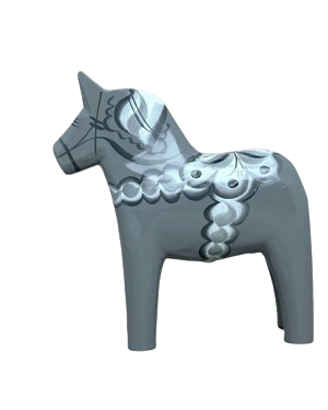 Genuine Dala horse "Stone"