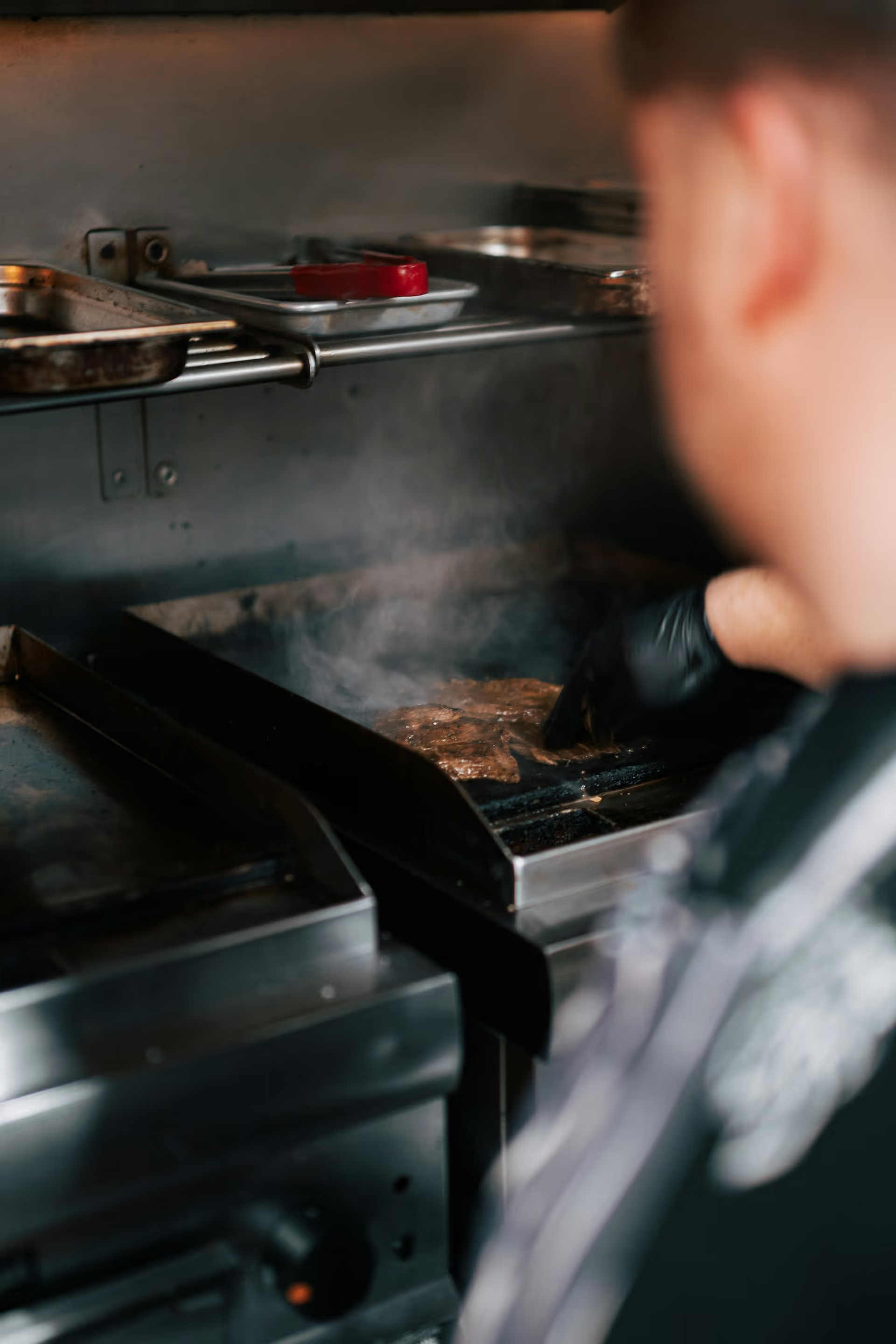 Chef cooking