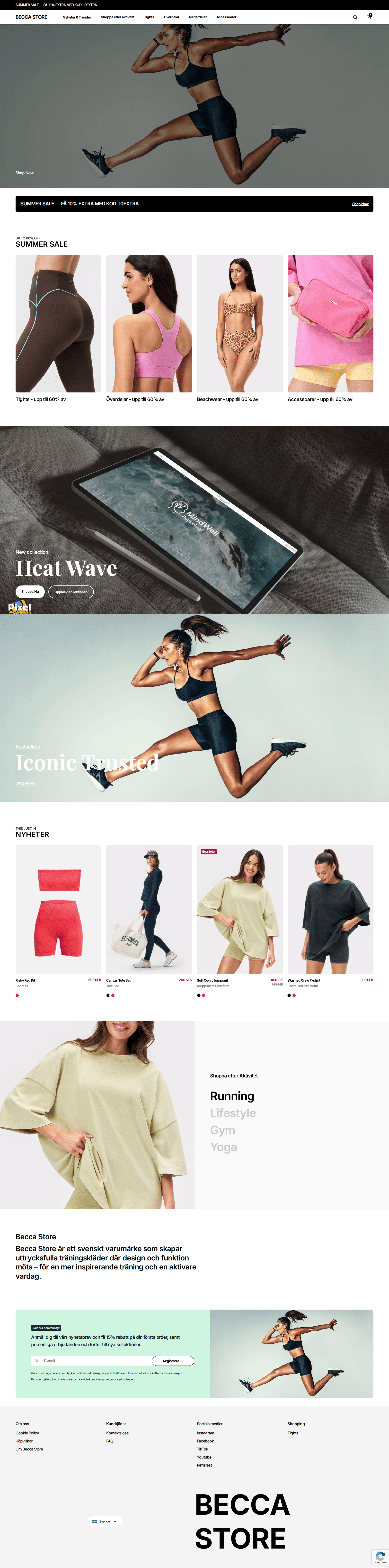 Becca Store desktop
