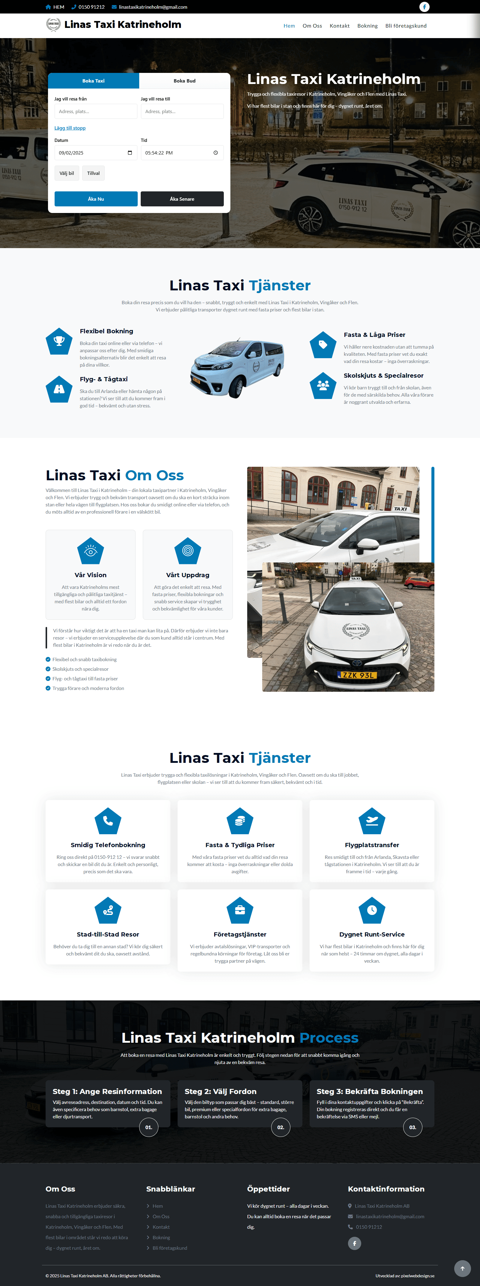 Linas Taxi desktop