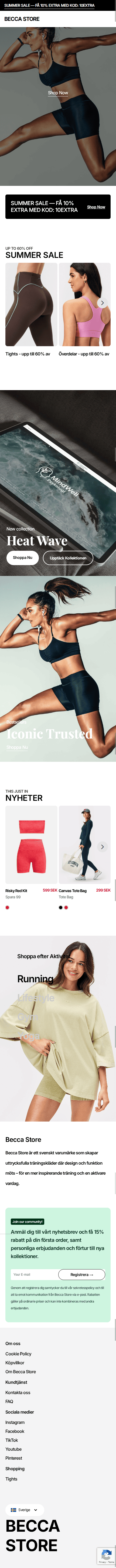 Becca Store mobile