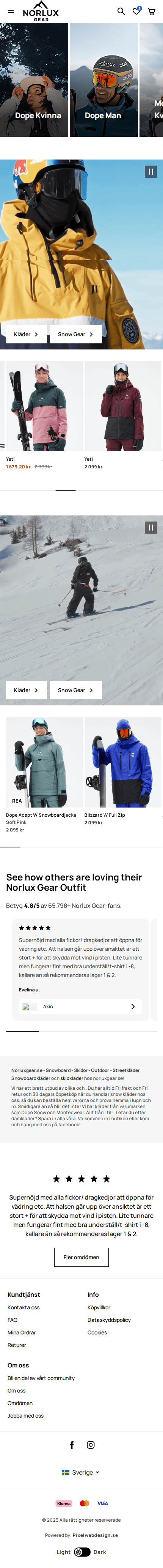 Norlux Gear mobile