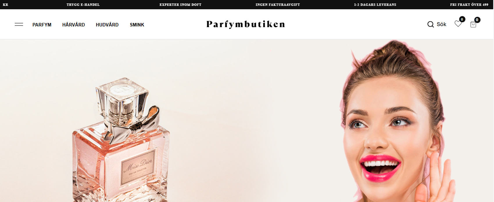 Parfymbutiken banner